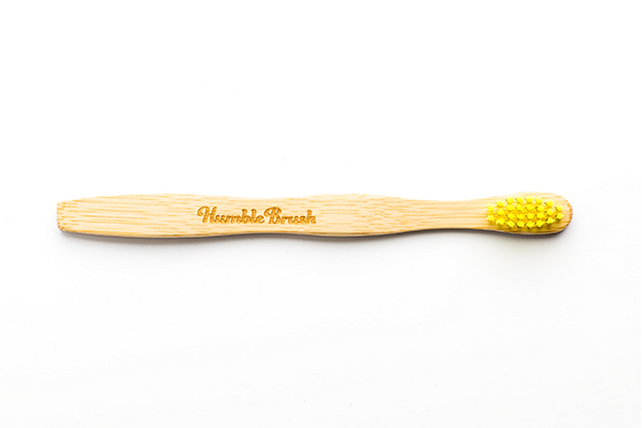 Humble Brush Tandborste (Barn) Extra Mjuk Gul - Bild 2