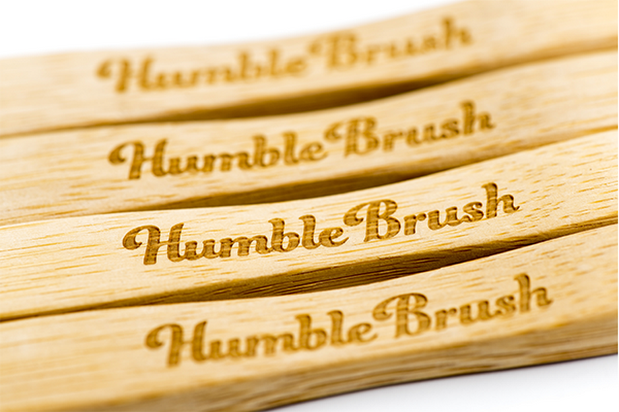Humble Brush Tandborste (Barn) Extra Mjuk Gul - Bild 6